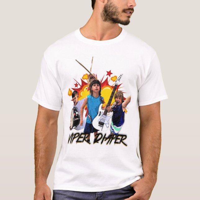T-shirt homme membres de Viper Diaper  (Devant)