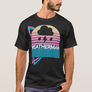 T-shirt Homme Météo Météorologie Météorologue Prévisions M