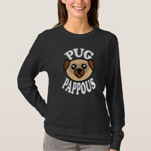 T-shirt Homme Mignon Pug Pappous