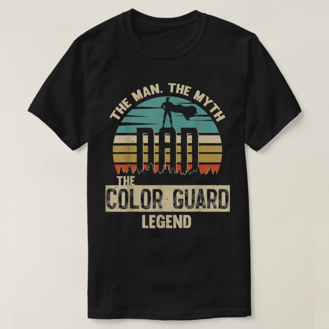 T-shirt Homme Mythe Légende Papa garde couleur (Design devant)