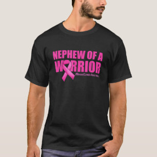 T-shirt Homme Nephew d'un guerrier Tante Cancer du sein Pr