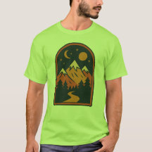 T-Shirt Homme Paysage Céleste