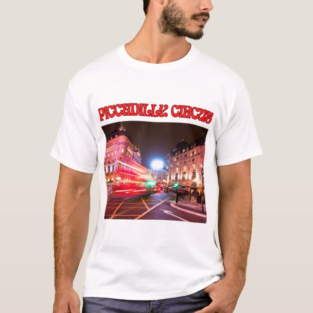 T-Shirt Homme Piccadilly Circus (Devant)