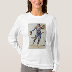 T-shirt Homme Pictish tenant une tête humaine