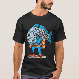 T-shirt Homme Poisson