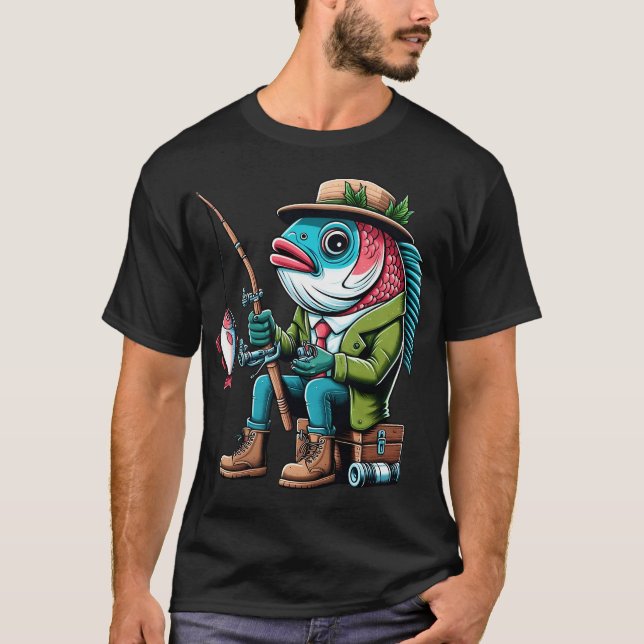 T-shirt Homme Poisson (Devant)