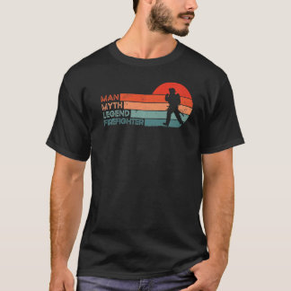 T-shirt Homme Pompier pompier pompier volontaire pompier