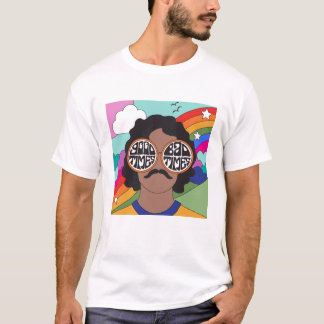 T-shirt Homme portant des lunettes