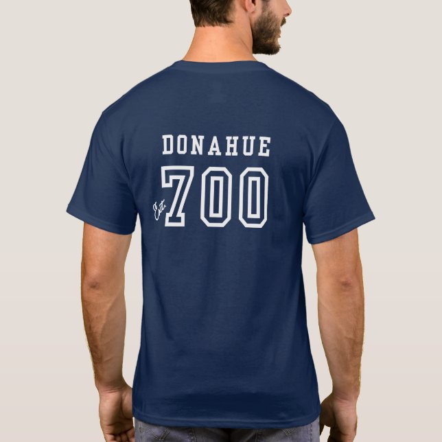 T-shirt homme, poste d'équipe # (RÉSERVÉ : Zach) (Dos)