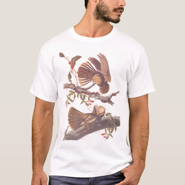 T-shirt homme pour les oiseaux veuves de Chuck Wil (Devant)