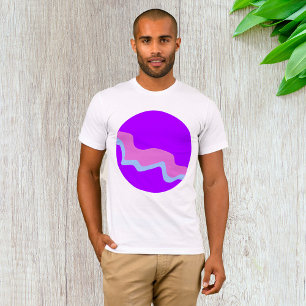 T-Shirt Homme Purple Planet