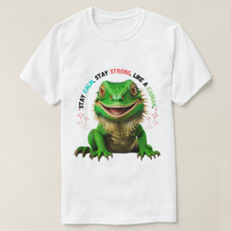 T-shirt Homme : Restez calme, restez fort, comme u