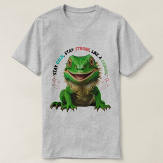 T-shirt Homme : Restez calme, restez fort, comme u