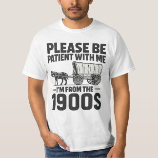 T-shirt homme rétro élégant et intelligent