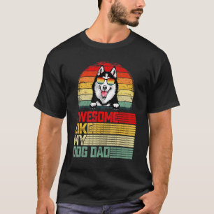 T-shirt Homme Rétro Vintage Incroyable Comme Mon Husky Sib