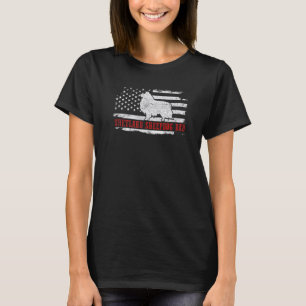 T-shirt Homme Shetland Sheepdog Papa déprimé Américain Fla