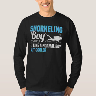 T-shirt Homme Snorkeling Boy Noun Définition Diver Scuba D