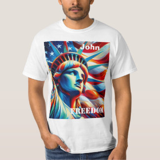 T-Shirt Homme Statue de la Liberté