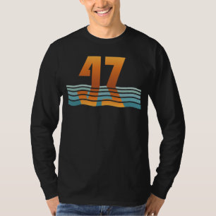 T-shirt homme Sunset 47 à manches longues, Version