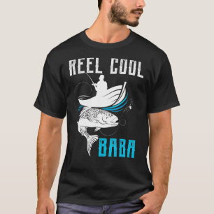 T-shirt Homme Super Cool Baba Pêcheur Papa Fête des Pères