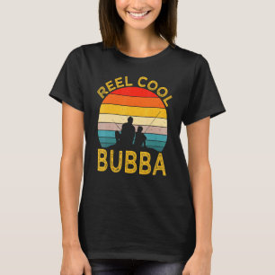 T-shirt Homme Super Cool Bubba Pêche Papa Vintage Grand-pè