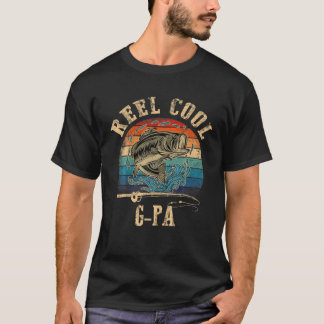 T-shirt Homme Super Cool G-Pa Pêcheur Fête des Pères Pêche