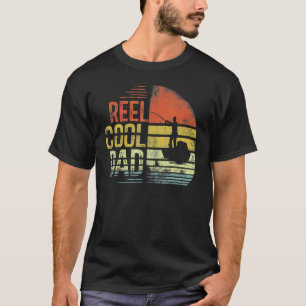 T-shirt Homme Super Pêcheur Papa Papa Fête des Pères