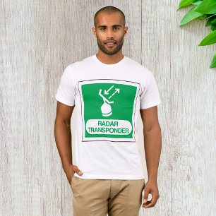 T-shirt homme transpondeur radar