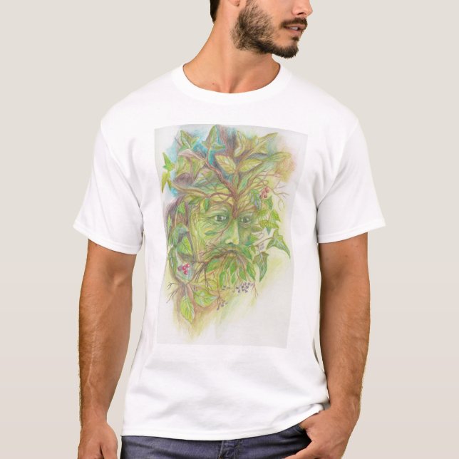 T-shirt Homme vert (Devant)