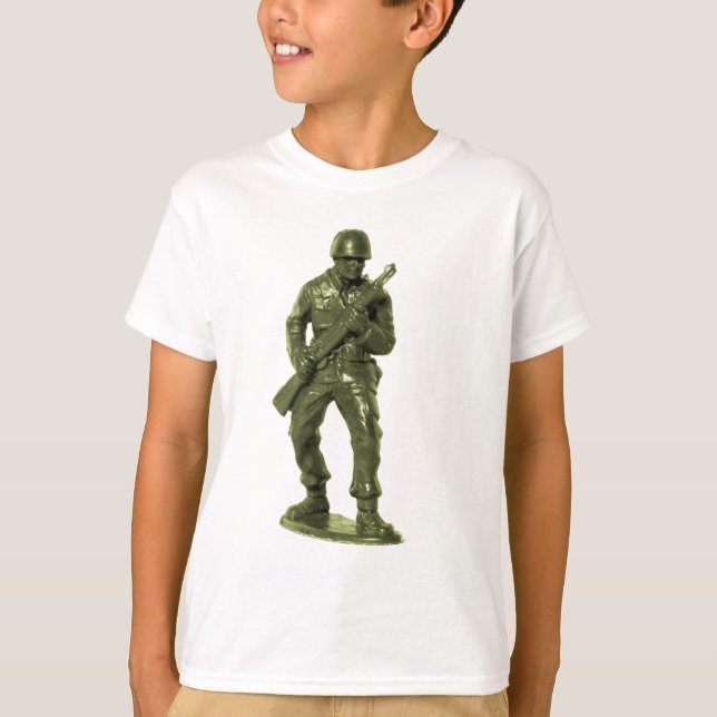 T-shirt Homme vert d'armée (Devant)