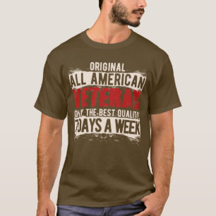 T-shirt homme vétéran américain