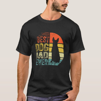 T-shirt Homme Vintage Australien Bétail Meilleur Papa de C