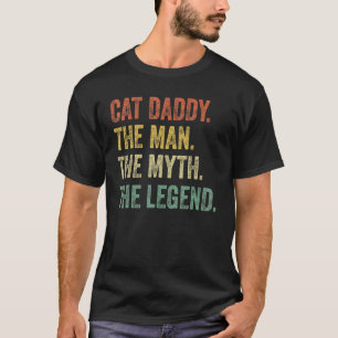 T-shirt Homme Vintage Chat Papa Chat Papa Chat Papa Homme