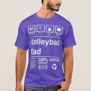 T-shirt Homme Volleyball Papa Cadeau