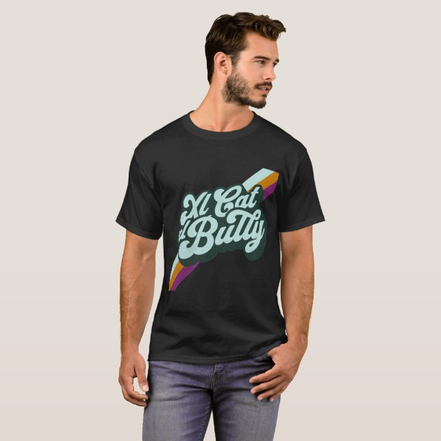 T-shirt Homme Xl Bully Cat (Devant entier)