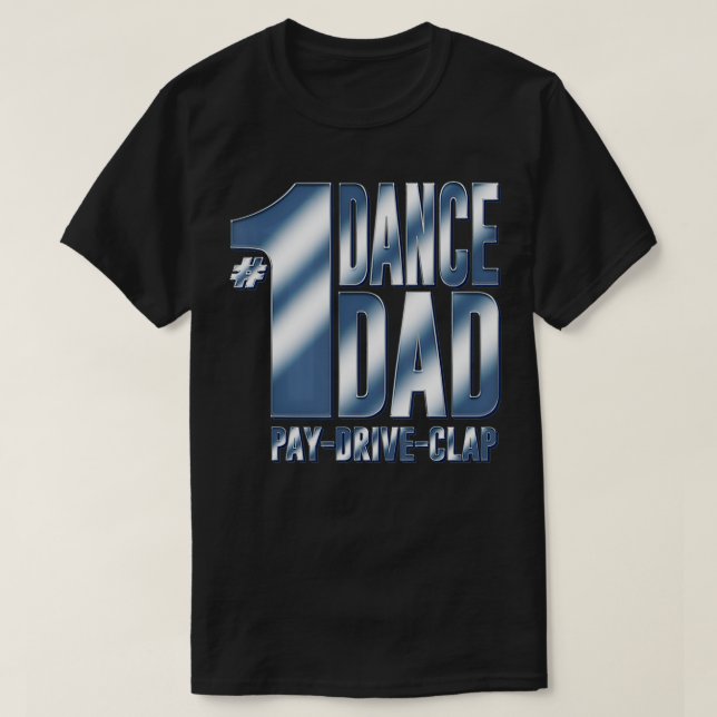 T-shirt Hommes #1 Danse papa (Design devant)