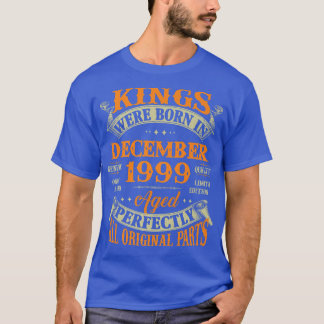 T-shirt Hommes 23e Anniversaire Cadeau Rois Nés En Décembr