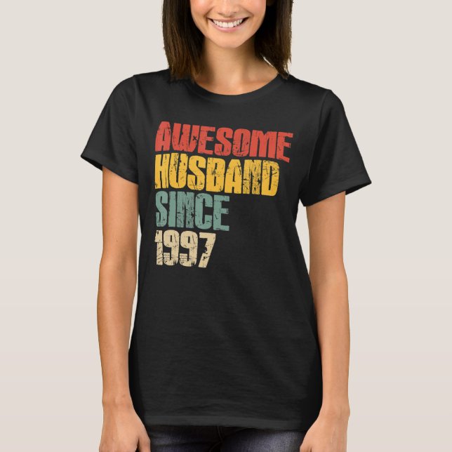 T-shirt Hommes 26e anniversaire de Mariage pour lui mervei (Devant)