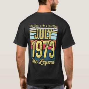 T-shirt Hommes 48e anniversaire L'homme Le mythe La légend