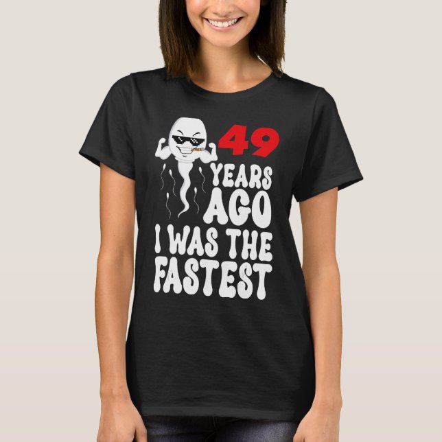 T-shirt Hommes 49e Anniversaire Gag robe 49 Années Il Y A  (Devant)