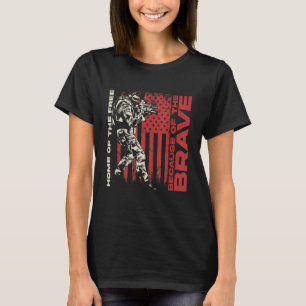 T-shirt Hommes À La Maison De La Liberté À Cause De La Bra