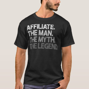 T-shirt Hommes Affilié Homme Le Mythe Légende Cadeau Premi