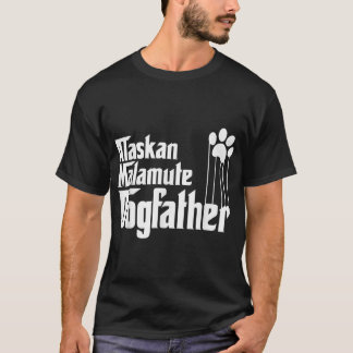 T-shirt Hommes Alaskien Malamute Chien Papa, Malamute Chie