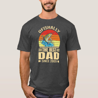 T-shirt Hommes Amusants Ofish Le Meilleur Père Depuis 2009