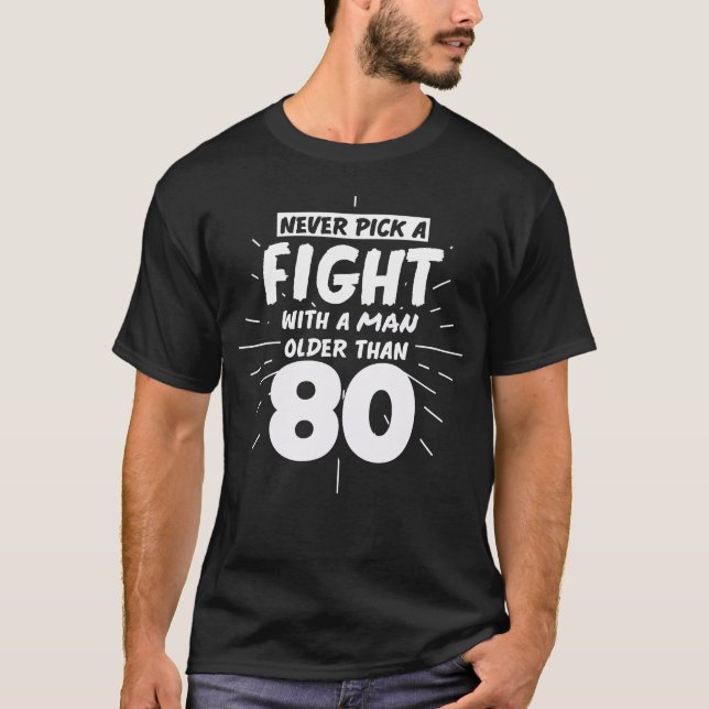 T-shirt Hommes Anniversaires 80e Anniversaire 80 Anniversa (Devant)