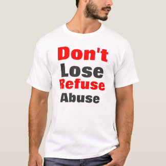 T-shirt Hommes anti-abus