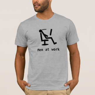 T-shirt Hommes au travail
