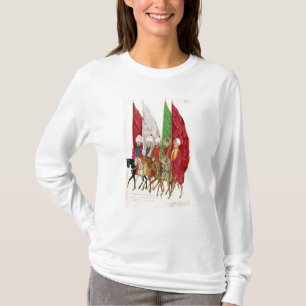 T-shirt Hommes avec des normes suivant le Seigneur à