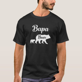 T-shirt Hommes Bapa Ours Drôle Cadeau T Chemise