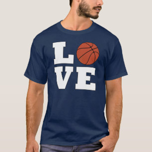 T-shirt Homme's Bold Basketball LOVE Joueur ou Coach T-shi